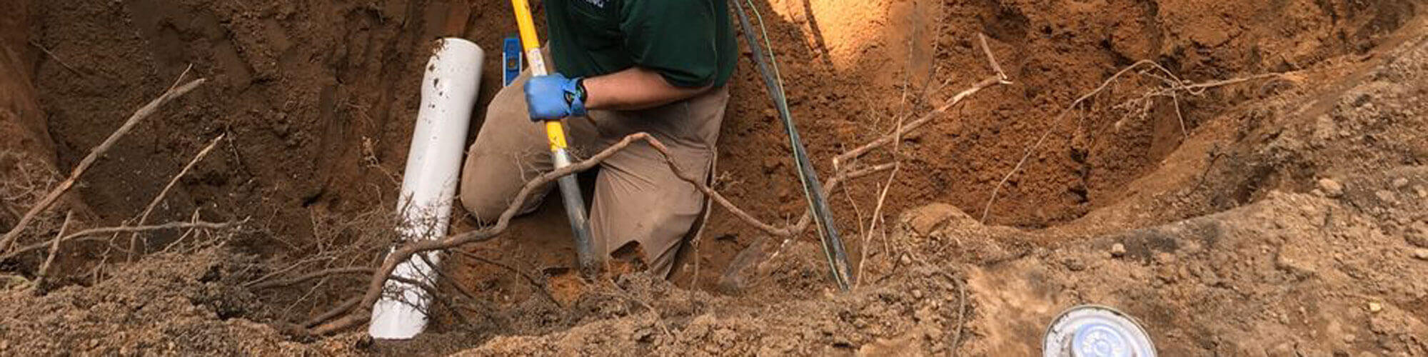 Sewer Water Line Repair Main Banner