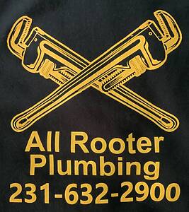 All Rooter Black & Gold Logo